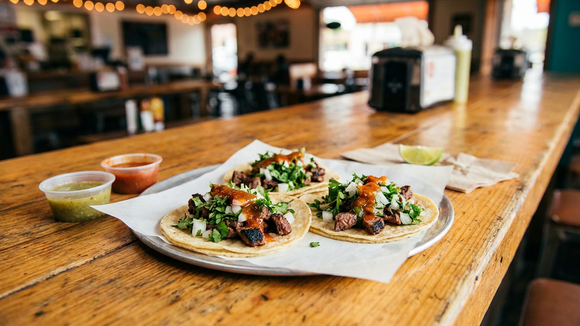 Generous tacos, legendary salsa
