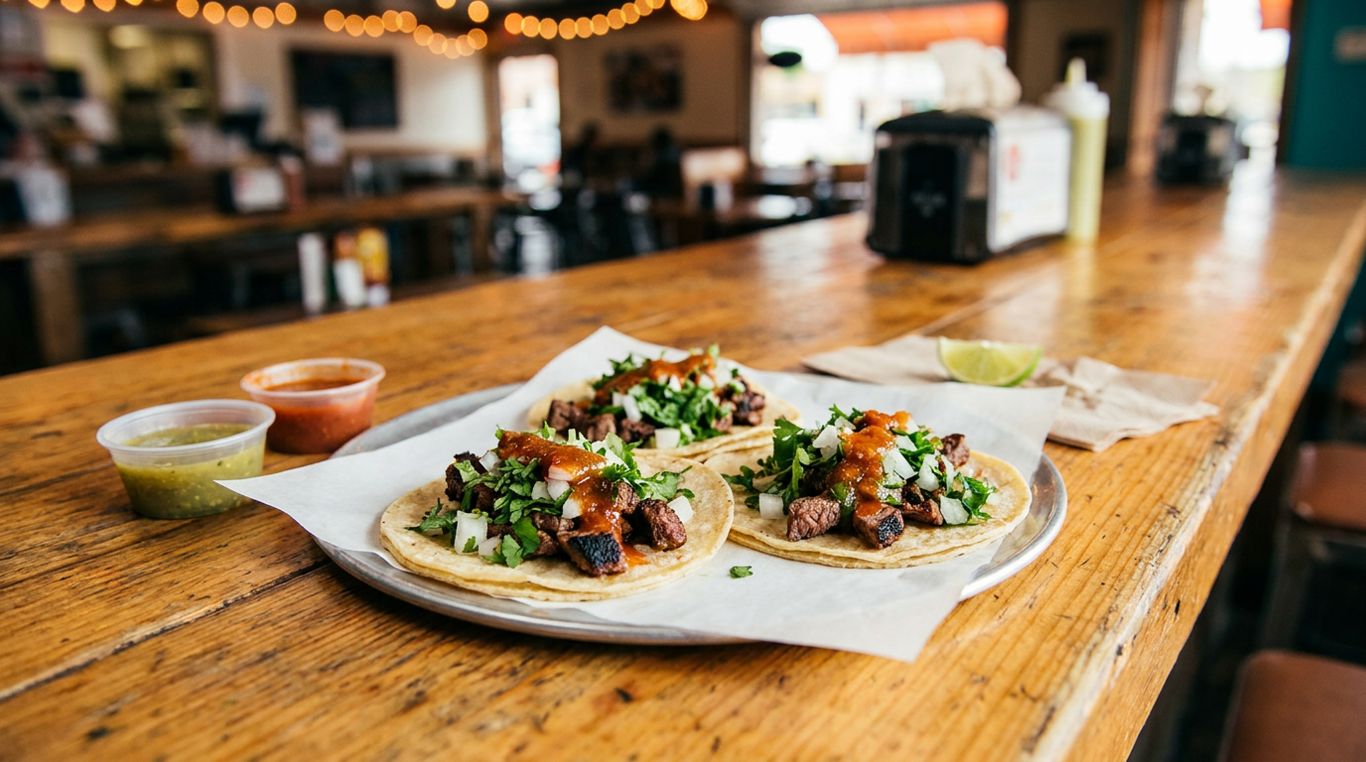 Generous tacos, legendary salsa