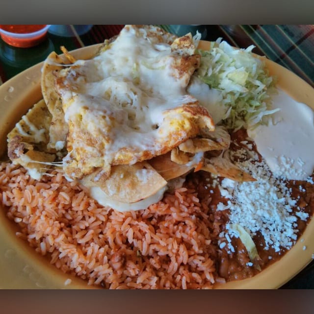 Chilaquiles.