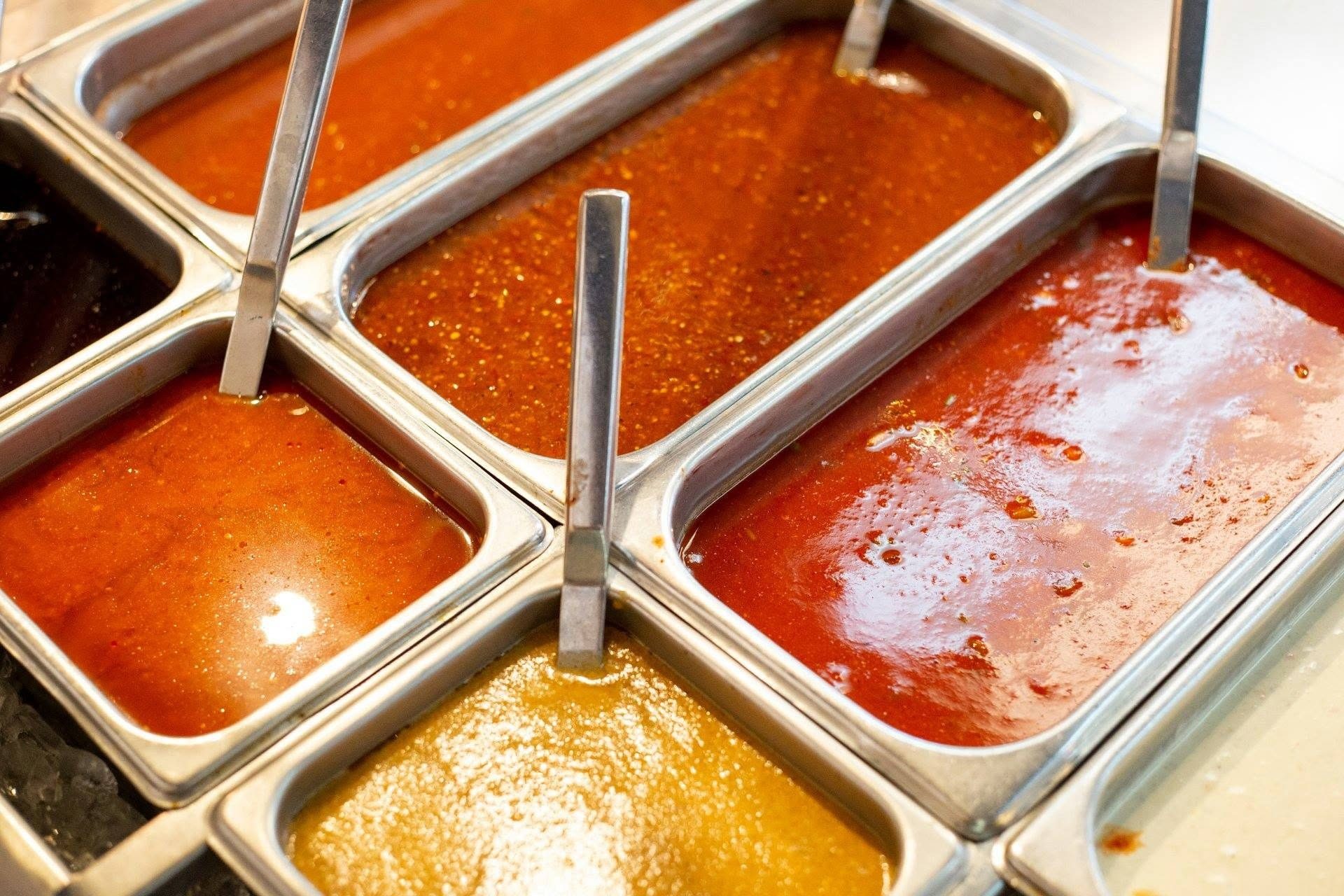 The free chips and salsa bar