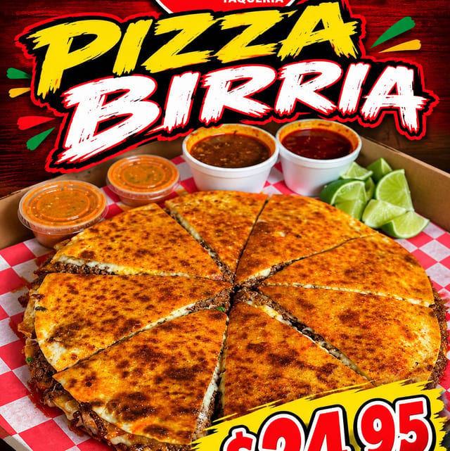 Pizza Birria.