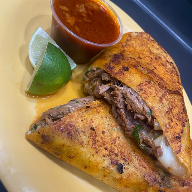 Quesabirria Quesadilla.