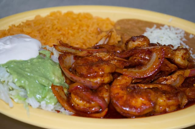 Camarones a la Diabla (Deviled Shrimp).