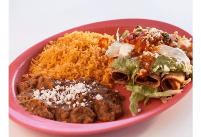 Flautas Plate.