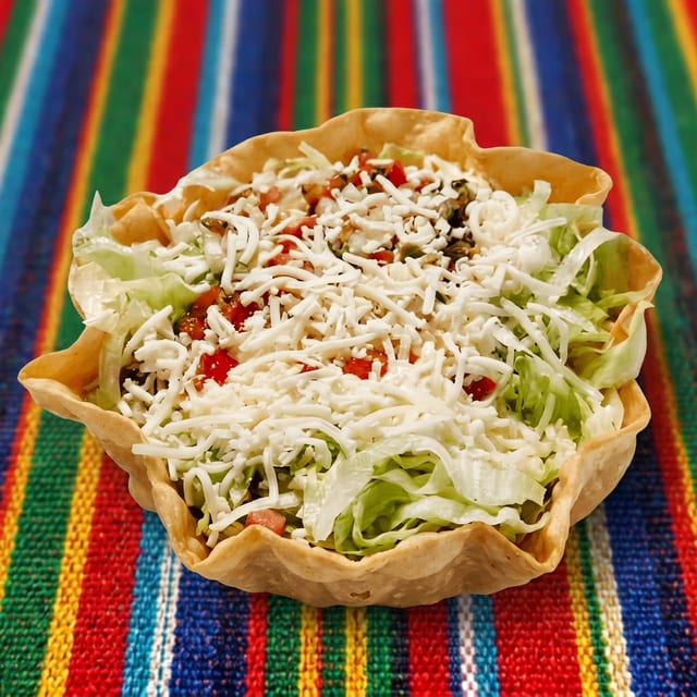 Meat Taco Salad.