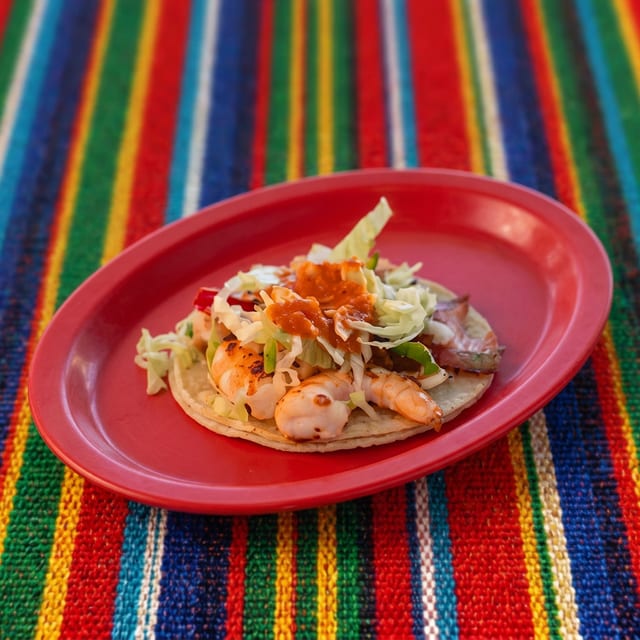 Shrimp Soft Taco.