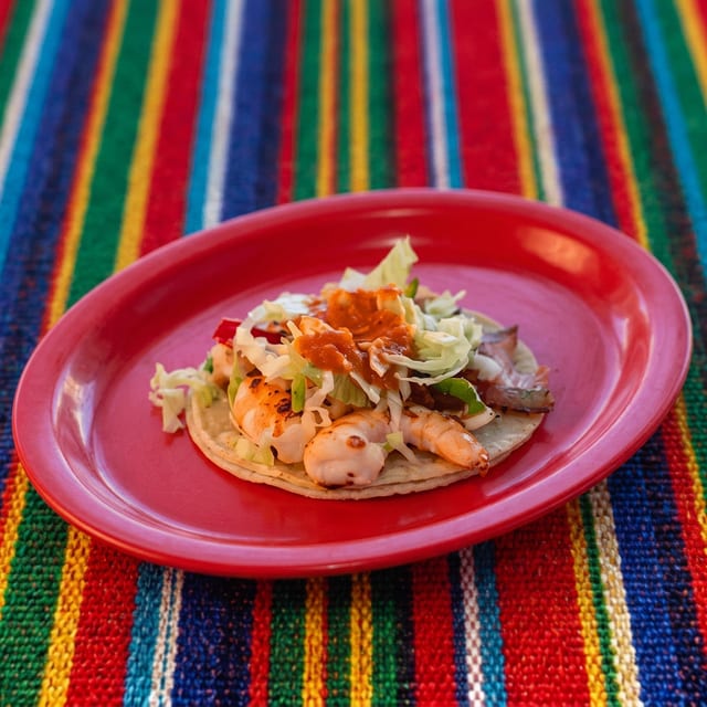 Shrimp Soft Taco.