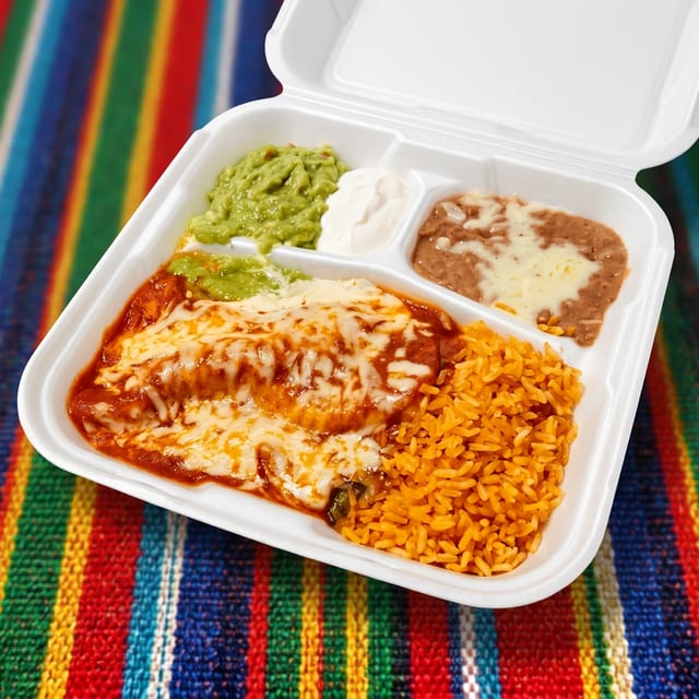 Enchilada de Camarón.