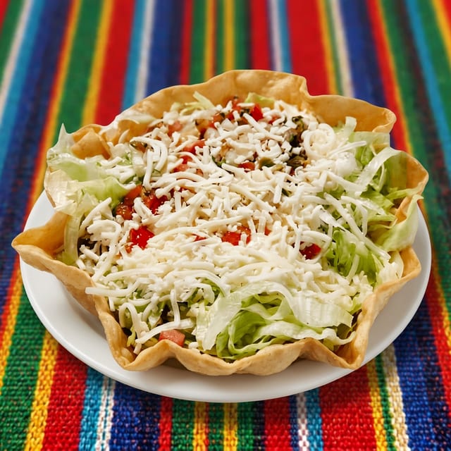 Meat Taco Salad.