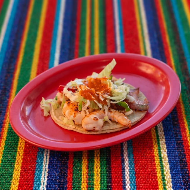 Shrimp Soft Taco.