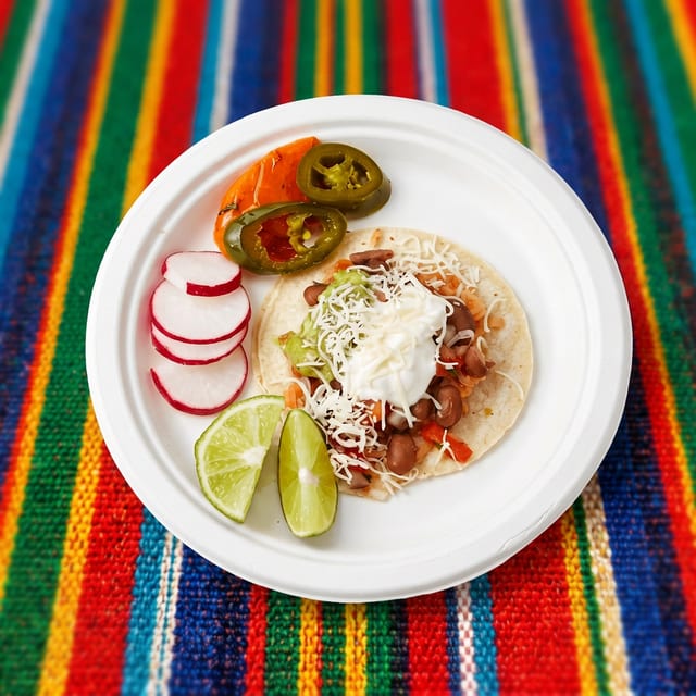 Vegetarian Taco.