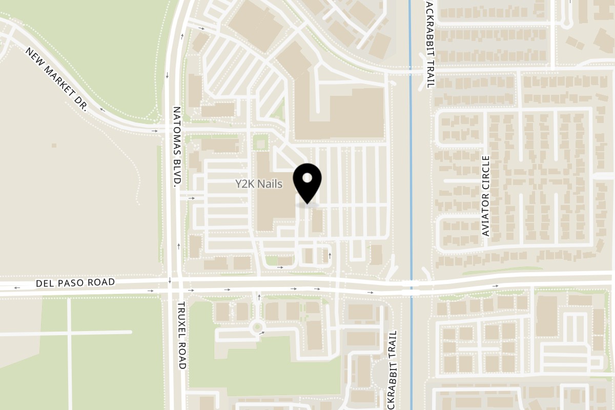 Map showing the location of Taqueria El Burrito Natomas on Park Pl Dr in Sacramento